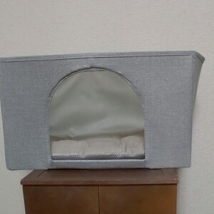 猫 三段ボックス引き出し収納できるベッド