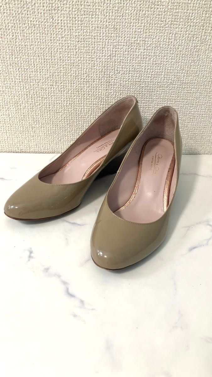 【美品】ODETTE E ODILE 22cm パンプス エナメル