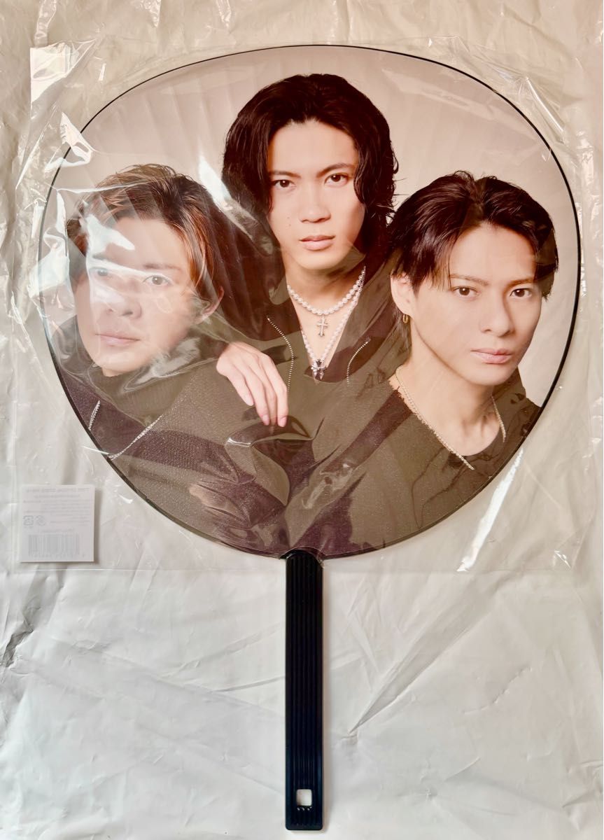 Number_i 団扇 toHEROes 2nd Super Live 公式グッズ 外袋折れあり うちわ