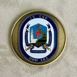 護衛艦いせ チャレンジコイン 海上自衛隊 自衛隊 ミリタリー メダル 海軍 空母