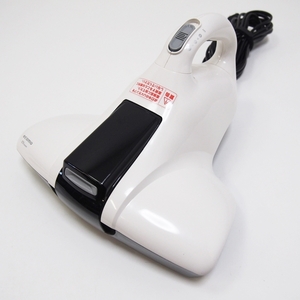 【良品】ツカモトエイム ecomo ふとん用UVクリーナー ダブル吸引 AIM-UC03 ホワイト 除菌清掃済 掃除 布団掃除機 (LA59)