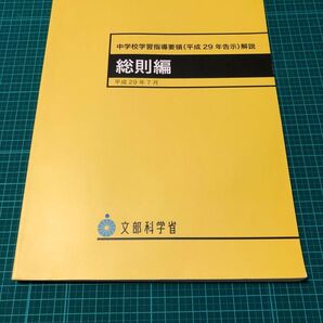 中学校学習指導要領(平成29年告示)解説 総則編 文部科学省