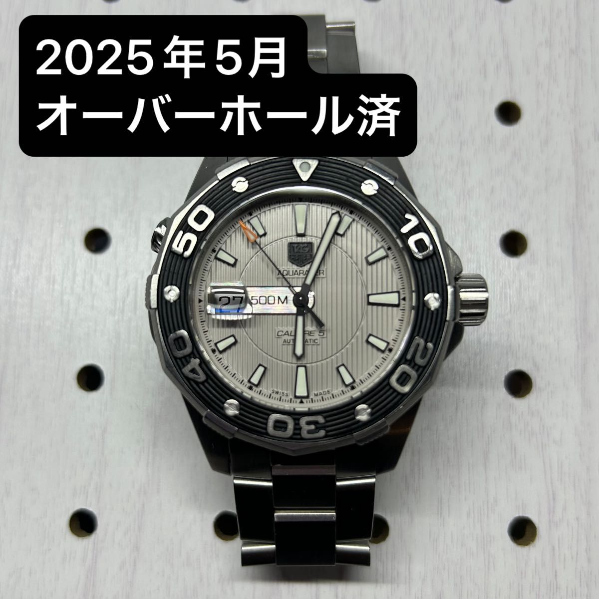 タグホイヤー TAG HEUER WAJ2111 自動巻　2025年5月OH済