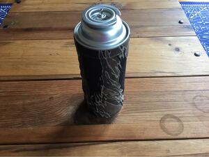 CB缶カバー(タイガーストライプ迷彩)冬キャンプの必需品!