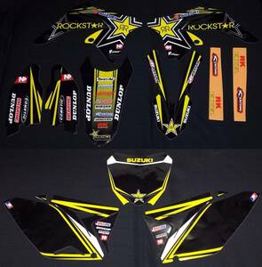 2010-2016 10-16 RMZ 250 デカール グラフィック キット 1