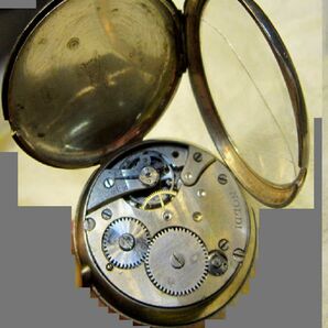 明治時代の懐中時計 NOLDY 犬のマーク  風防ナンありの画像3