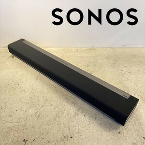 動作品 SONOS PLAYBAR サウンドバー 3.0ch Wi-Fi/ストリーミング対応 ワイヤレスホームシアターシステム スピーカー Bluetooth ソノス 中古