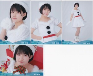 STU48 池田裕楽 月別 netshop 生写真 2020 12月 2020.12 4種コンプ