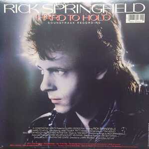 *RICK SPRINGFIELD/HARD TO HOLD'1984USA RCA