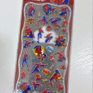 スパイダーマン プチドロップステッカー ボンボンドロップシール