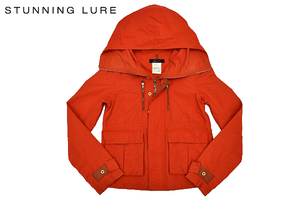 A-3046*STUNNING LURE Stunning Lure * regular goods orange Zip up Parker jumper field jacket 36