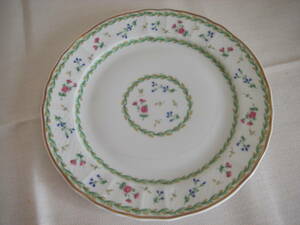  new goods BERNARDALD LIMOGES small floral print plate 1 sheets 
