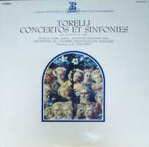 トレルリ 協奏曲とシンフォニア集 パイヤール アンドレ 国内盤 TORELLI CONCERTOS&SINFONIES PAILLARD ANDRE ERATO LP_画像1