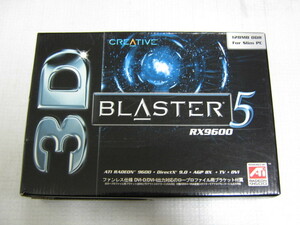 CREATIVE 3D Blaster 5 RX9600 AGP 128MB DDR (V3D5R96128VL) BOX *AGP 8X correspondence rope ro file correspondence *