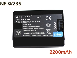 NP-W235 互換バッテリー [ 純正充電器で充電可能 残量表示可能 純正品と同じよう使用可能 ] FUJIFILM 富士フィルム X-T4