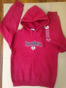  parka hurley Harley M red purple 