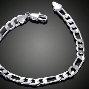 6mm チェーンブレスレット メンズ レディース ヒップホップ 20cm698,688