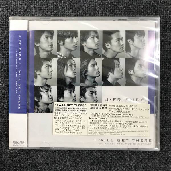 廃盤未開封CD☆J-FRIENDS..I.WILL.GET.THERE(2000/11/29) /AKCF20000.