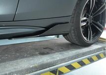 カーボン製　BMW F87 M2 車種専用 サイドステップスポイラースカート 2個セット　送料無料_画像5