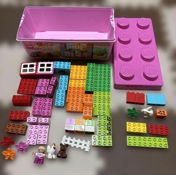 レゴ デュプロ LEGO Duplo 10571 ピンクのコンテナ +オマケ
