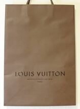 LOUIS VUITTON ルイヴィトン ① 紙袋 ショップ袋 ショッパー ショッピング袋 ショッピングバッグ j m1226★_画像2