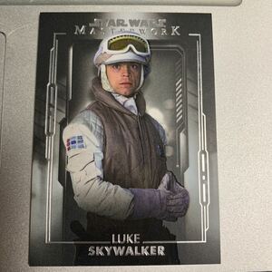 2020 topps スターウォーズ マスターワークス Luke skywalker ルーク