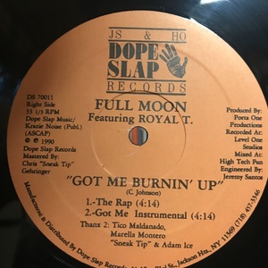 【美盤/US original】12★Full Moon - Allelujh / Got Me Burnin' Up /1990