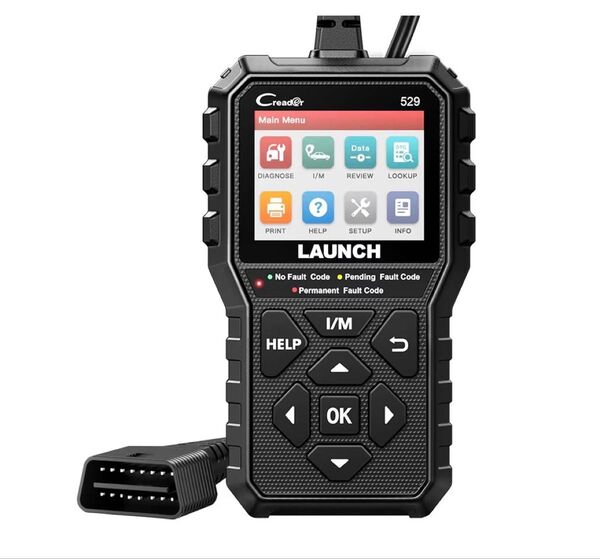 LAUNCH Creader CR529 自動車故障診断機 OBD2スキャナー 日本語対応