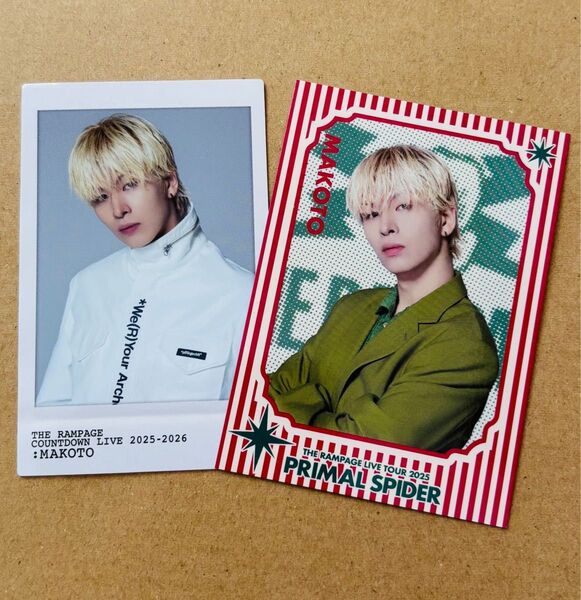 RAMPAGE 長谷川慎 フォトカード ステッカーカード