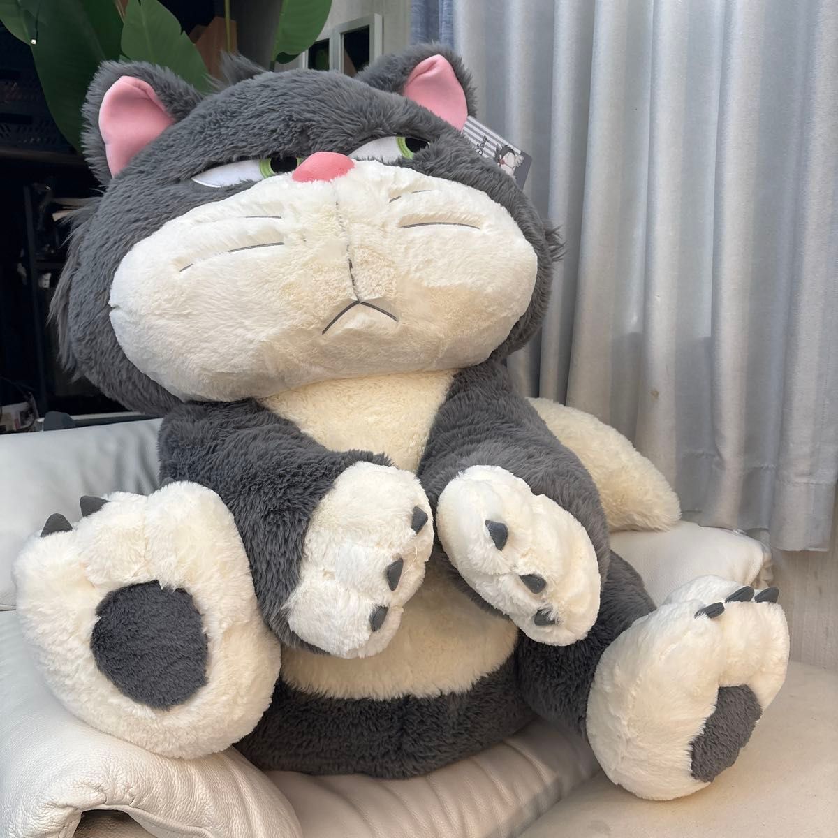 最安値 コストコ ディズニー ルシファー ぬいぐるみ ブランケット付