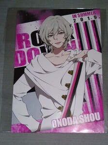 ツキプロ VAZZROCK 小野田翔 ROCK DOWN フェア 特典 ポストカード SUMMER FESTIVAL 2019 アニメイト 菊池幸利 ポスカ 小野田 翔