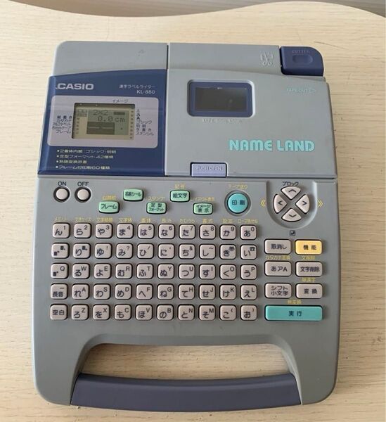 CASIO ネームランド KL-880 ラベルライター