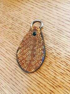 キーホルダー 本革 ハンドメイド