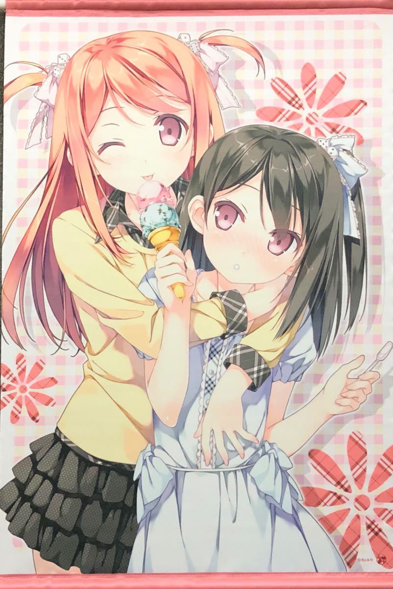 軸中心派 カントク B2タペストリー 美少女 5年目の放課後 グッズ