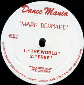 ゲットーダンス！　シカゴダンスマニア　Mark Bernard The World