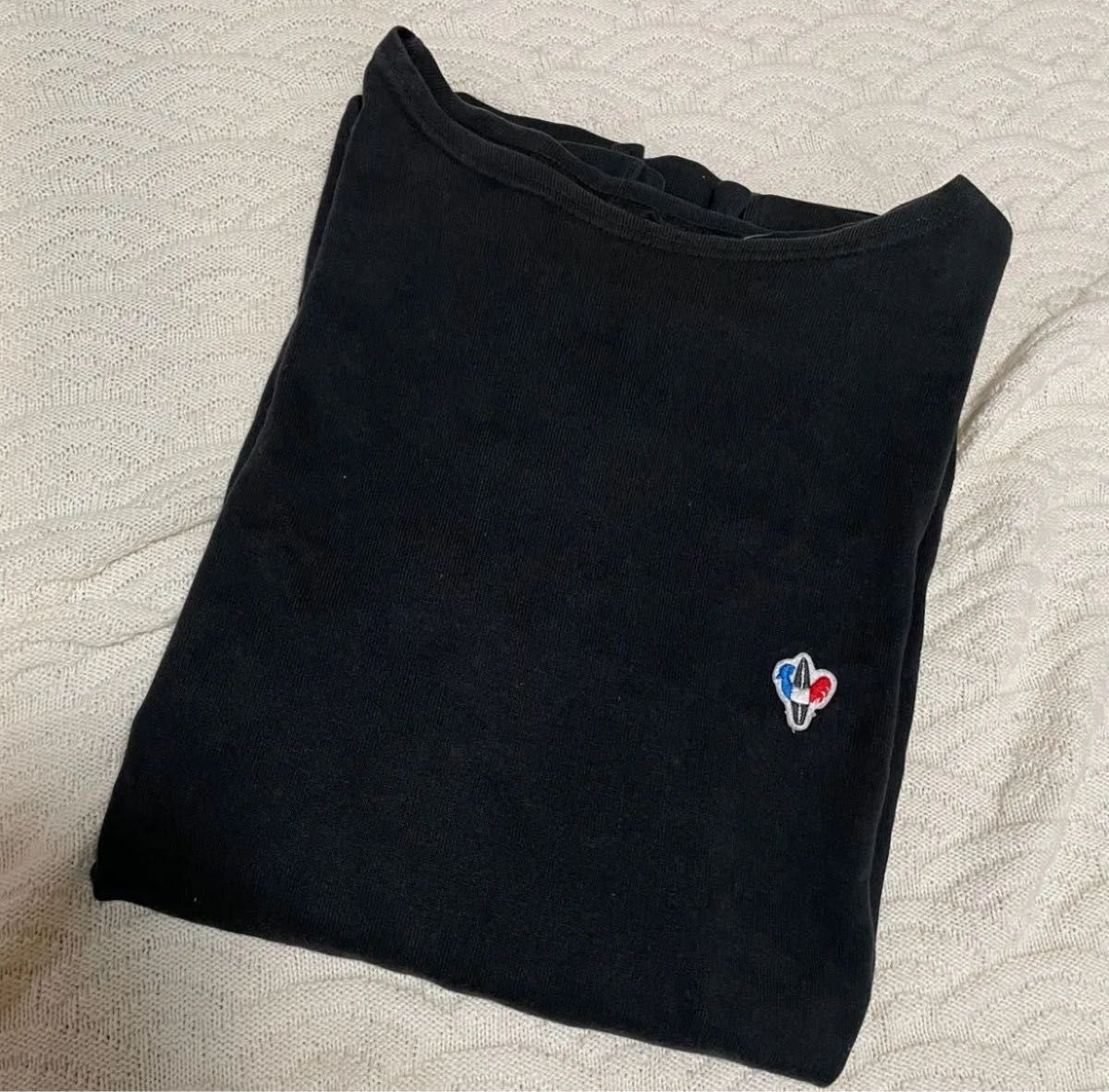 アルボーマレー　バスクシャツ　黒　メンズ　M サイズ フランス製　フランス　長袖　カットソー　Tシャツ　セントジェームス