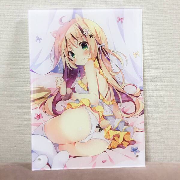 はむむのラメ入りアクリルパネル ぱんのみみ ぱん