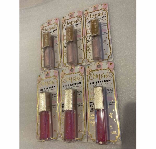 新品 コーセーコスメポート フォーチュン 2種6個 リップグロス リップイルミネイトリップスターダム