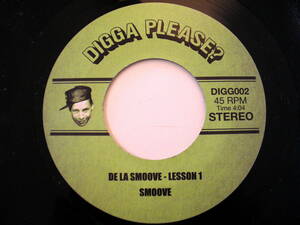 7inch★『De La Soul;Lesson 1』Smoove★「The Only Way Is Oop」★Hip-Hop, Disco, Funk★45 EP