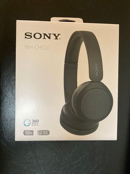 【新品未開封】ソニー WH-CH520 B ワイヤレスステレオヘッドセット ブラック WH CH 520 B SONY