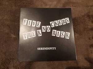 FIVE NO RISK:THE KNOCKERS/split ep 新品未使用品