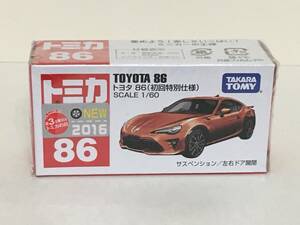 6-014 トミカ トヨタ 86 初回特別仕様 ミニカー 限定