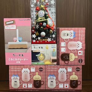 【6点セット】ちいかわグッズ クリスマスツリー クリーナー マグ usbライト