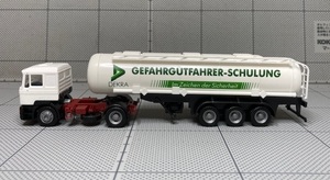 1/87 Herpa MAN F90 Tractor with Tanker &#34;DEKRA&#34; 