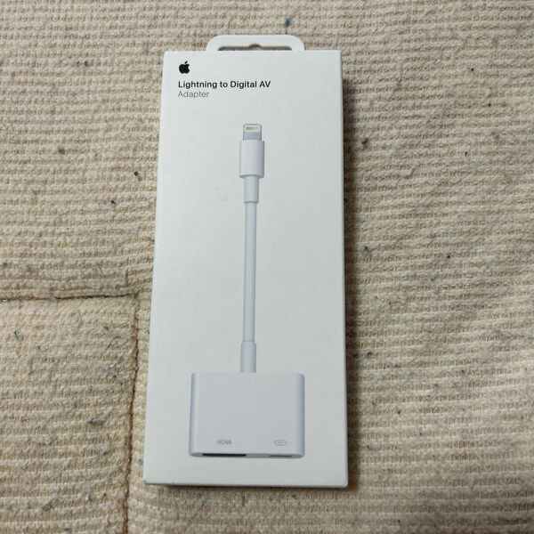 Apple 純正 Digital AVアダプタ Lightning HDMI