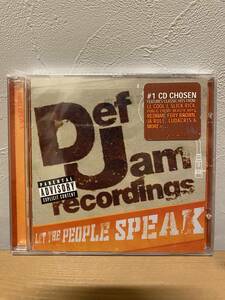 ★新品未開封CD★　MTV Presents Def Jam: Let the People Speak