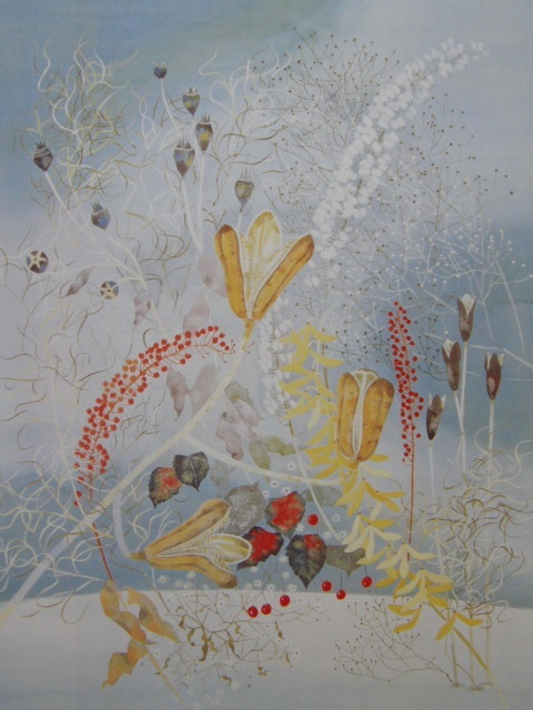 Fumiko Hori, D'une rare collection d'art, En bonne condition, Tout neuf avec un cadre de haute qualité, livraison gratuite, Peinture de paysage, Peinture animalière, Peinture biologique, peintre japonais, 33, Art, Peinture, Peinture à l'huile, Nature, Peinture de paysage