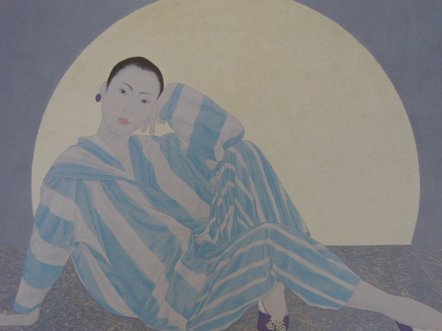 यासुकी होरी, [उपस्थिति], फ़्रेमिंग कला के एक दुर्लभ संग्रह से, नया फ्रेम शामिल, अच्छी हालत में, डाक खर्च शामिल, जापानी चित्रकार, चित्रकारी, तैल चित्र, चित्र