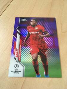 TOPPS 2019-20 CHROME UEFA CHAMPIONS LEAGUE　レオン・バイリー　レバークーゼン　パープル