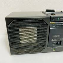 【現状品】SONY ソニー ステレオカセットレコーダー ラジカセ ZX-7 ジャンク_画像2